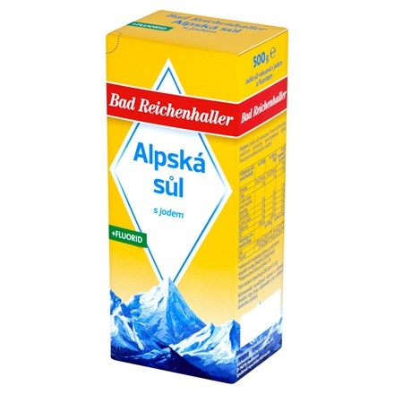 ALPSKÁ SŮL jod  fluor 500 g