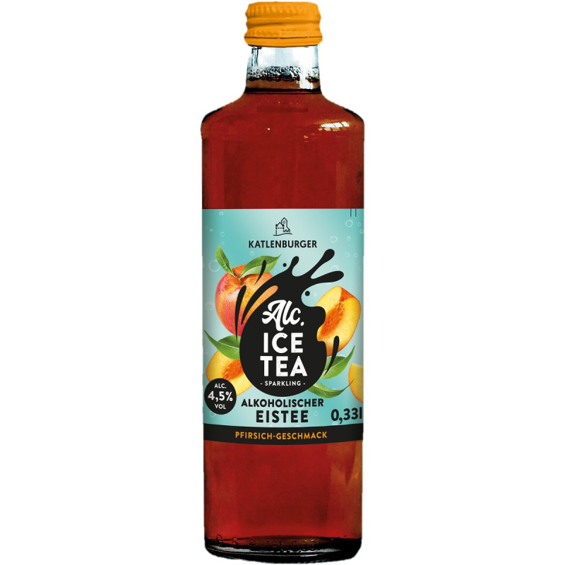 Katlenburger Alc. Ice Tea Pfirsich