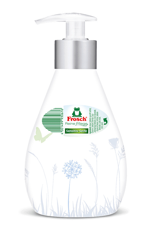 Tekuté mýdlo Frosch - sensitive, 300 ml