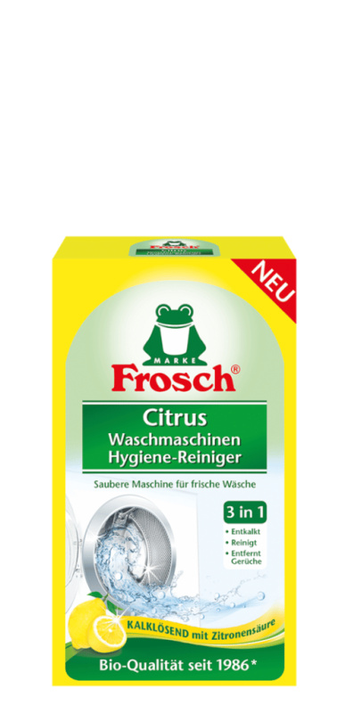 Frosch EKO Hygienický čistič pračky Citron 250 g