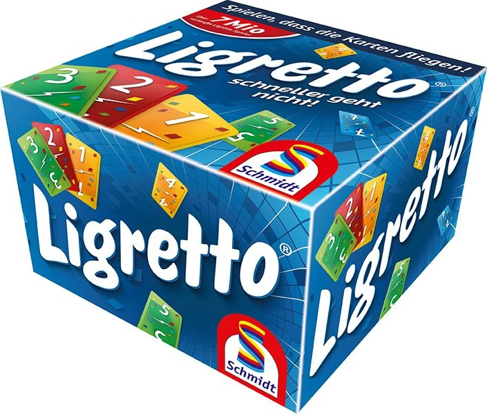 Schmidt Spiele Ligretto modrá - karetní hra