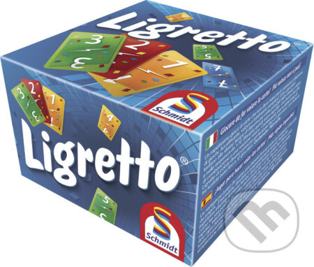 Karetní hra Ligretto - modré