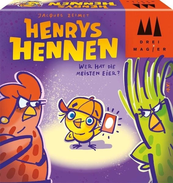 Henrys Hennen - karetní hra - 1 kus