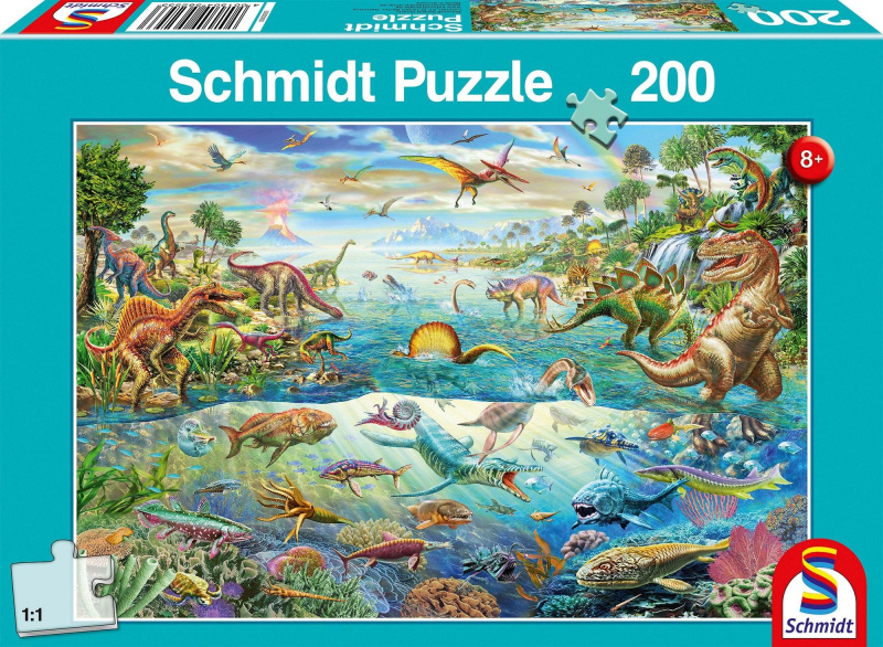 Schmidt Svět dinosaurů 200 dílků
