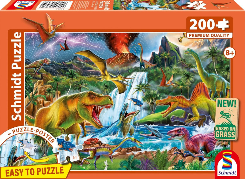 Pravěcí obři Puzzle 200 dílků