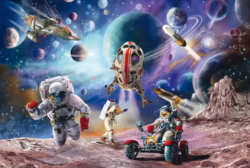 Puzzle Vesmírná mise 200 dílků