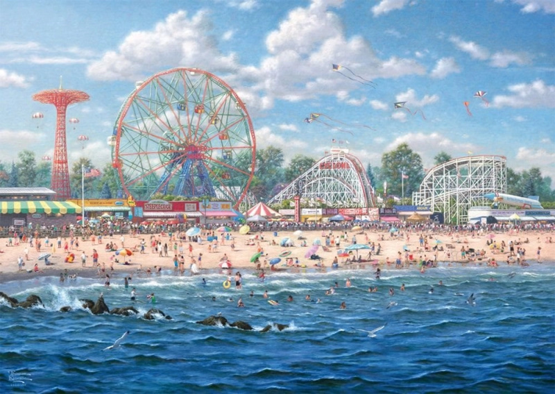 Schmidt Thomas Kinkade: Coney Island 1000 dílků