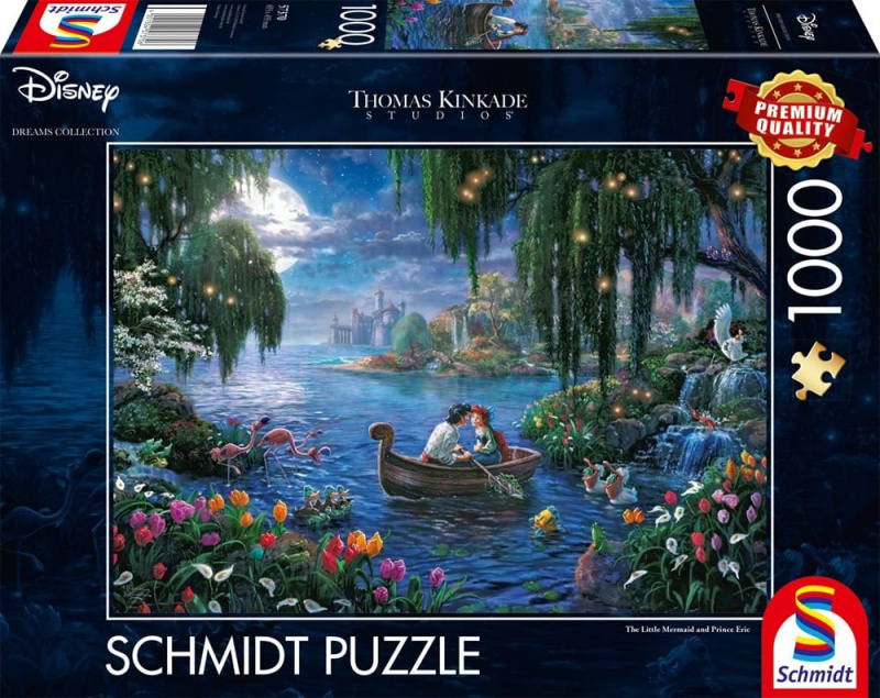 Schmidt Thomas Kinkade: Malá mořská víla a princ Eric 1000 dílků