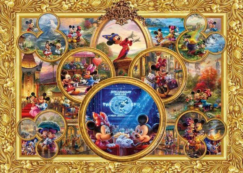 SCHMIDT Koláž: Mickey a Minie 2000 dílků