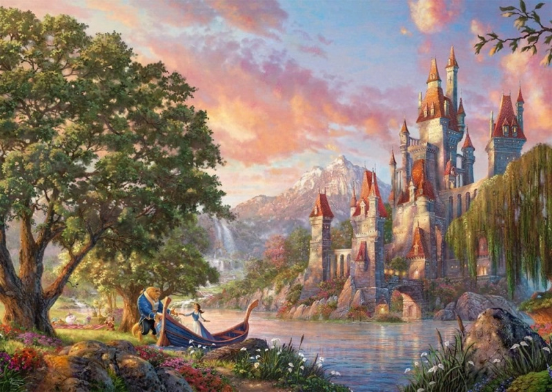Schmidt Kinkade: Belleův kouzelný svět 3000 dílků