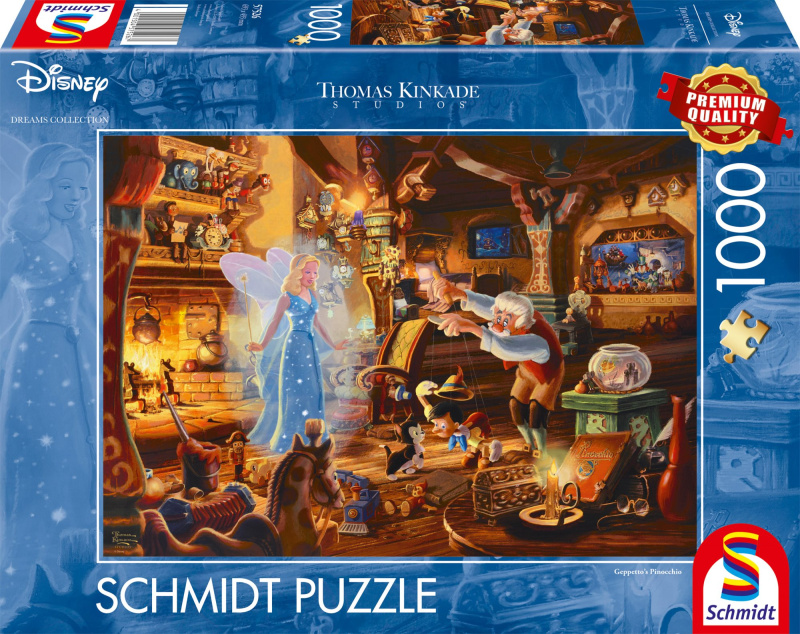 SCHMIDT Disney Pinocchio 1000 dílků