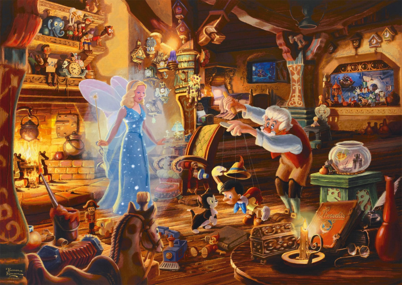 SCHMIDT Disney Pinocchio 1000 dílků