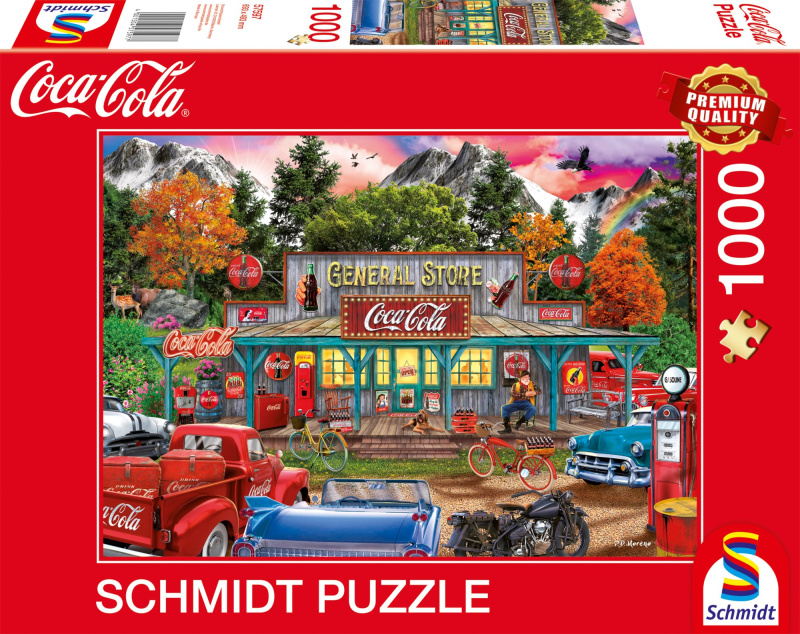 SCHMIDT Obchůdek s Coca Colou 1000 dílků