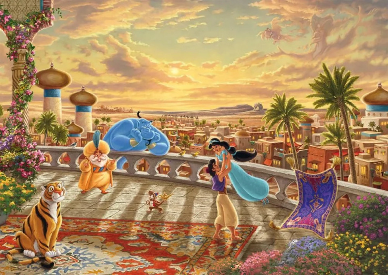 SCHMIDT Disney Jasmína a Aladin 1000 dílků