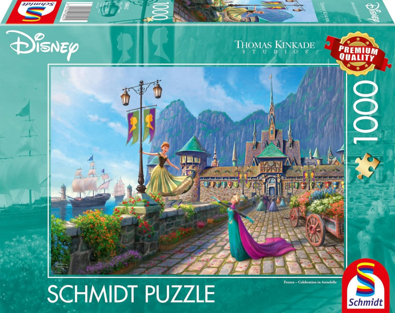 Puzzle Disney Frozen: oslava v Arendelle 1000 dílků