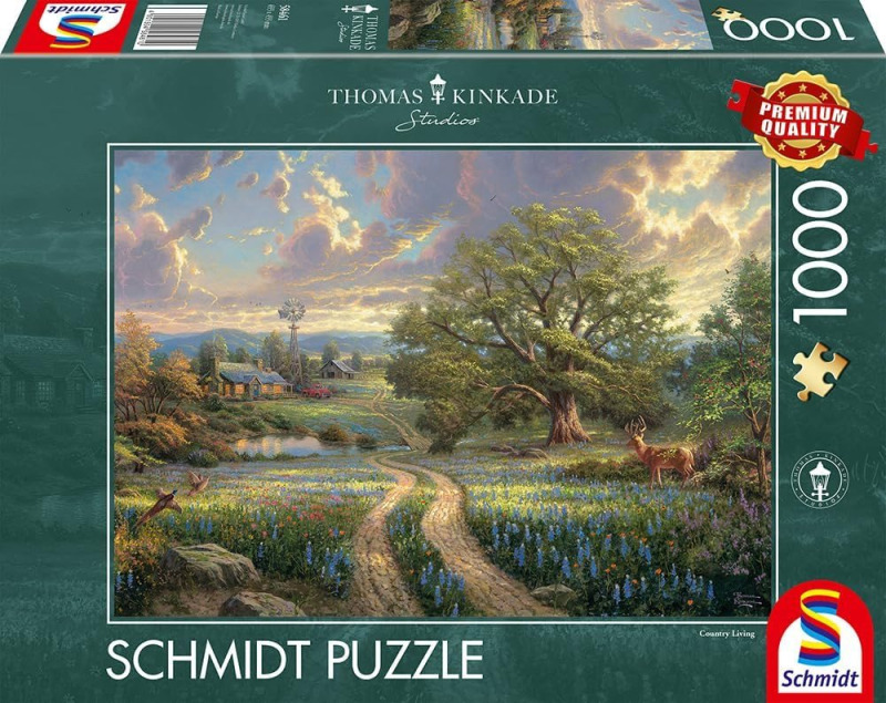 Schmidt Thomas Kinkade Život na venkově 1000 dílků