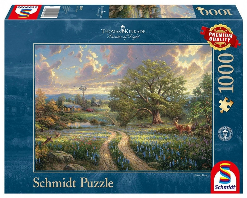 Schmidt Thomas Kinkade Život na venkově 1000 dílků