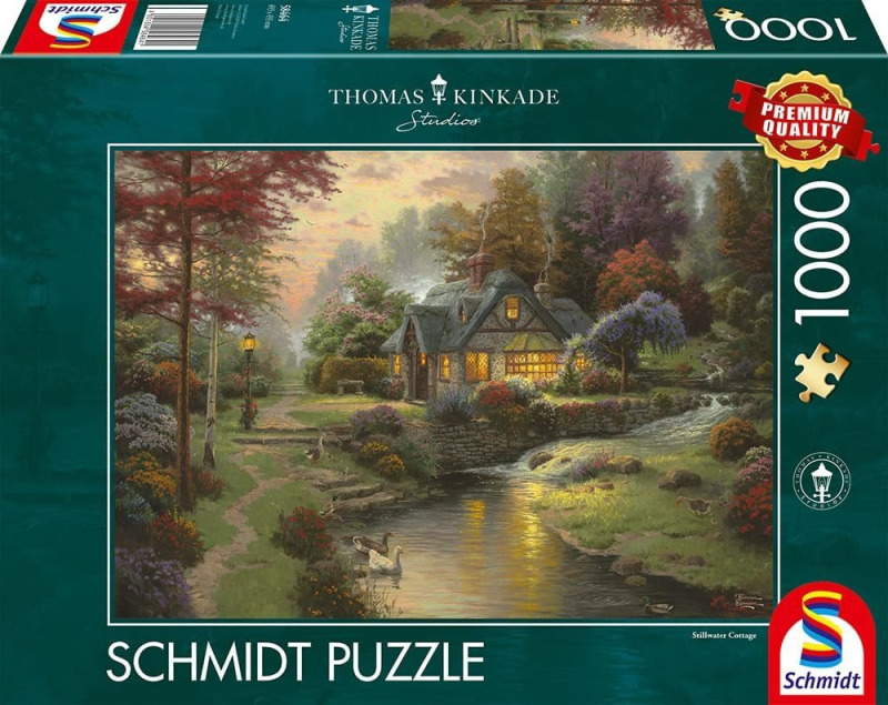 Puzzle Dům v zátočině 1000 dílků