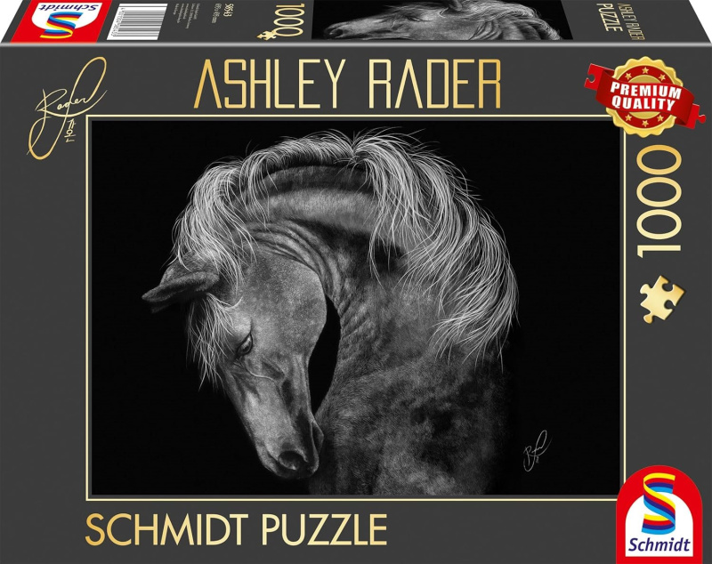 SCHMIDT Puzzle Síla koně: Ztělesnění moci 1000 dílků