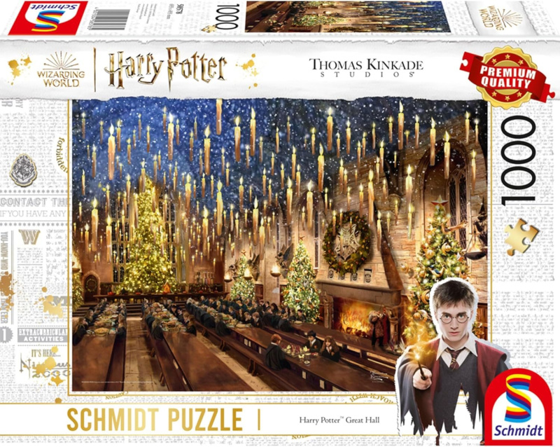 Puzzle Harry Potter: Velká síň 1000 dílků