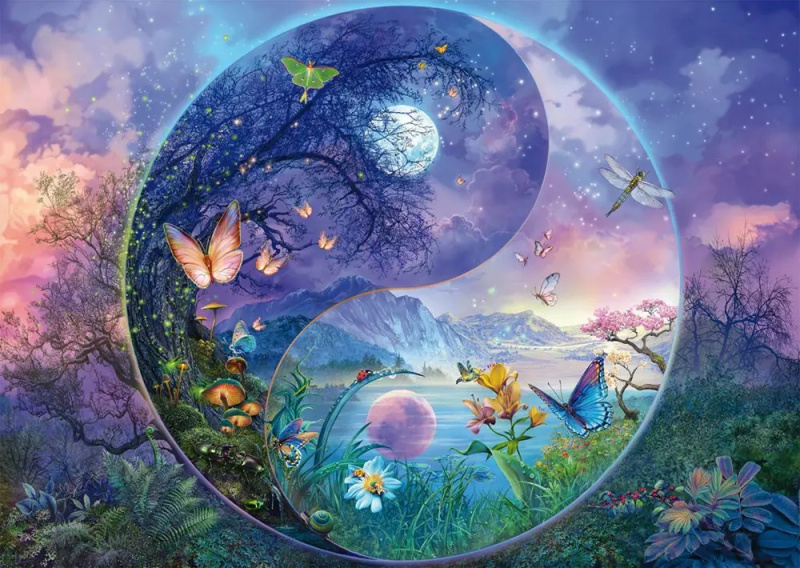Puzzle Fantastický svět hmyzu 1000 dílků SCHMIDT