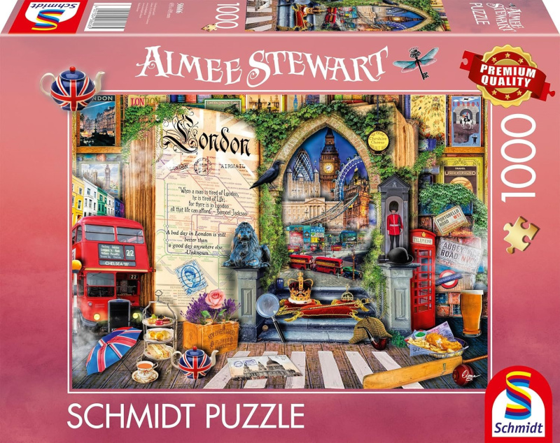 schmidt puzzle vzpomínky na londýn 1000 dílků