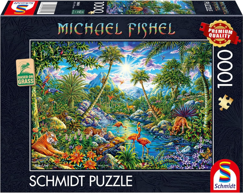 Puzzle Ostrovní ráj 1000 dílků SCHMIDT