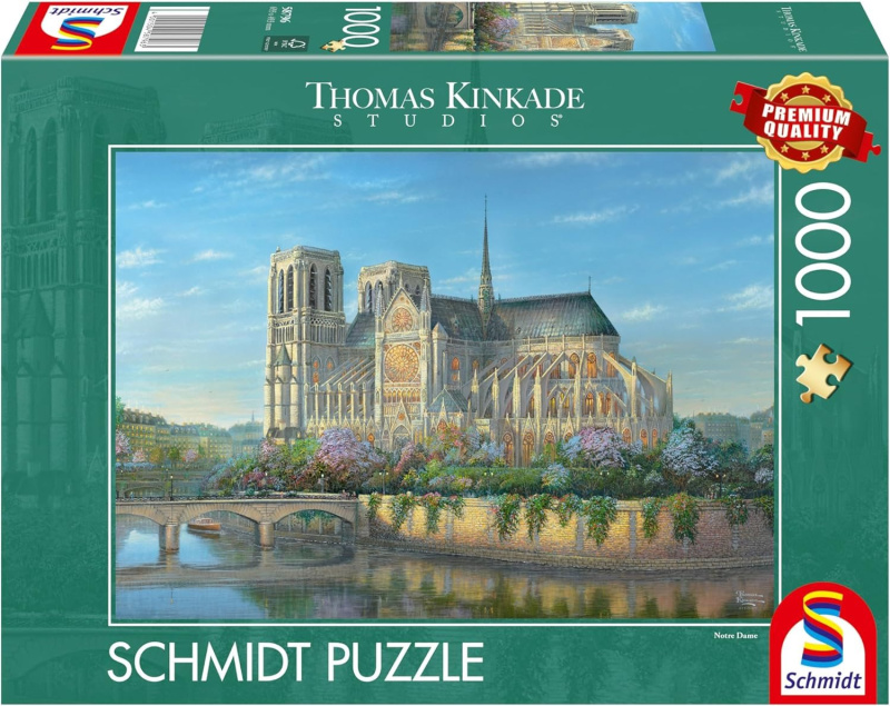 Puzzle Notre-Dame 1000 dílků