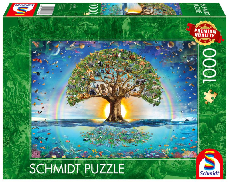 Puzzle Magický Strom Života 1000 Dílků
