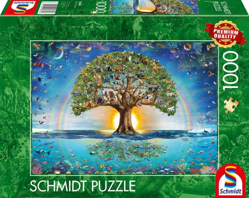 Puzzle Magický Strom Života 1000 Dílků
