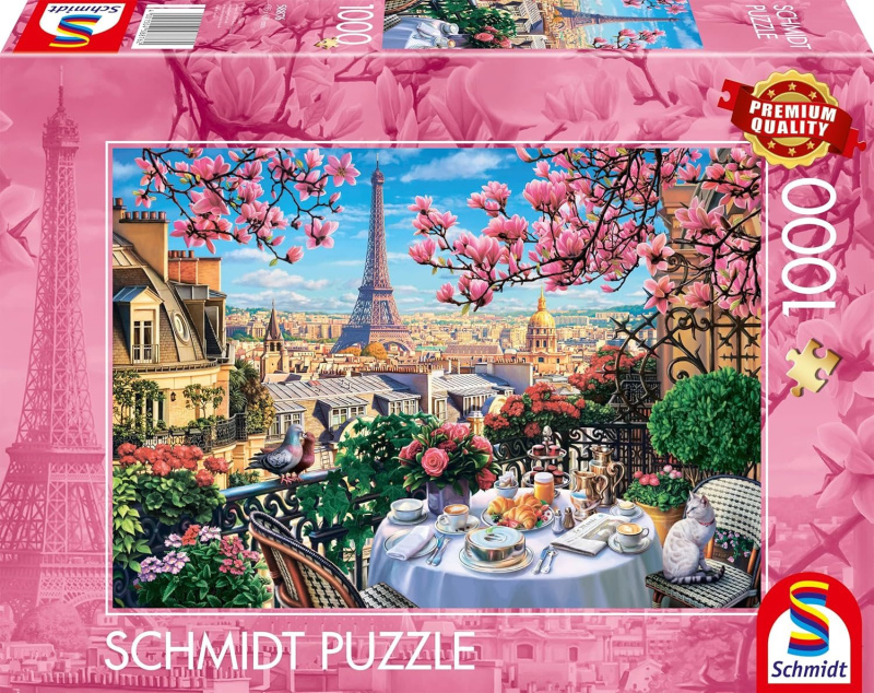 Puzzle Schmidt 1000 dílků Snídaně v Paříži