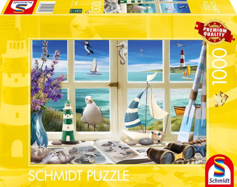 Schmidt puzzle Učení u moře 1000 dílků
