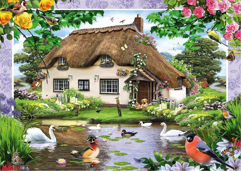 Romantická chalupa puzzle
