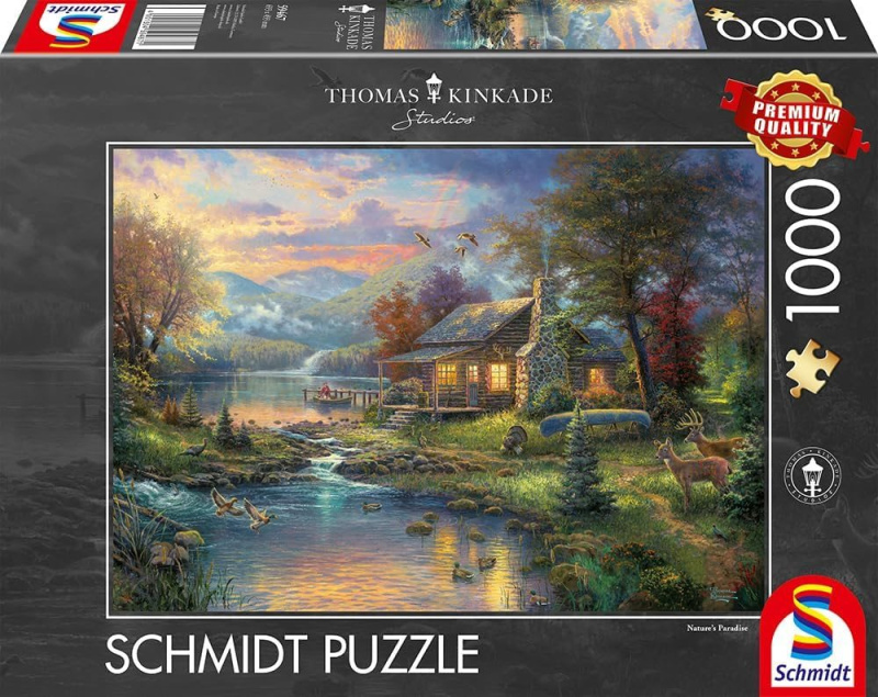 Schmidt Thomas Kinkade Přírodní ráj Nature´s Paradise 1000 dílků