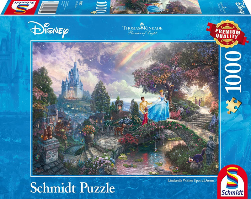 Puzzle Popelka: Přání ve snu 1000 dílků