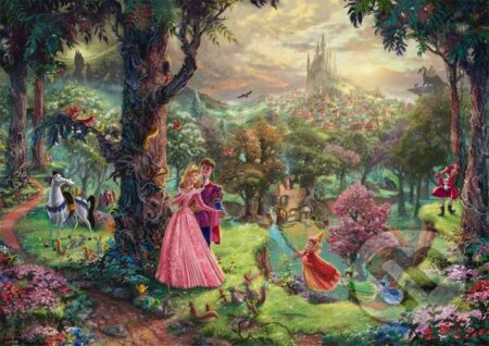 SCHMIDT Puzzle Šípková Růženka 1000 dílků