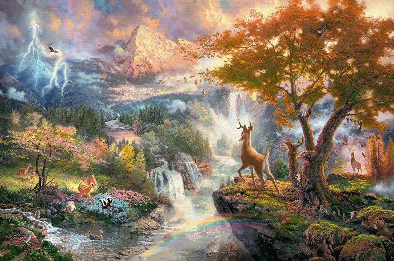 SCHMIDT Puzzle Bambi: První rok 1000 dílků