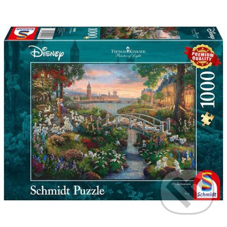 SCHMIDT Puzzle 101 Dalmatinů 1000 dílků