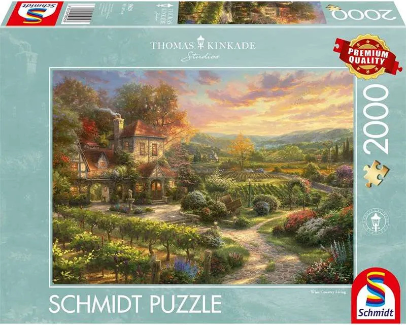 Puzzle Dům u vinice 2000 dílků