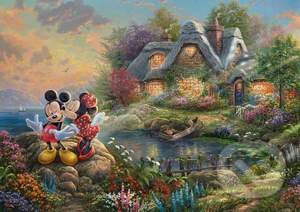 SCHMIDT Puzzle Miláčci Mickey a Minnie 1000 dílků