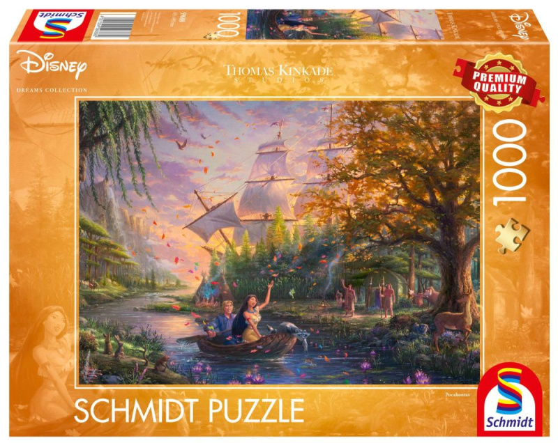 SCHMIDT Puzzle Pocahontas 1000 dílků