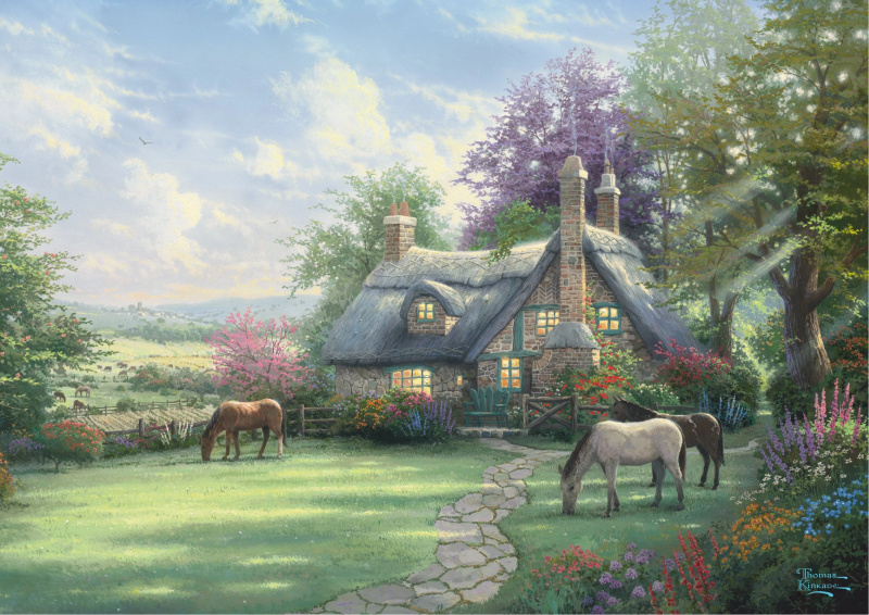 Puzzle perfektní letní den 500 dílků