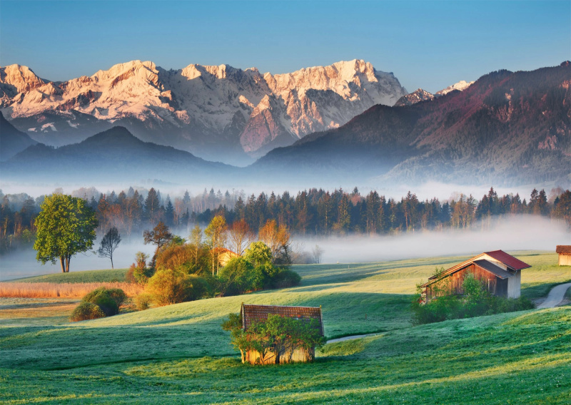 SCHMIDT Garmisch Partenkirchen Murnauer Moos 1000 dílků