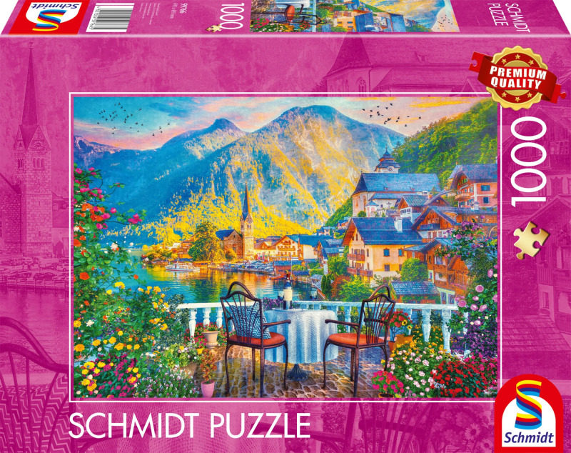 SCHMIDT Malebný Hallstatt 1000 dílků