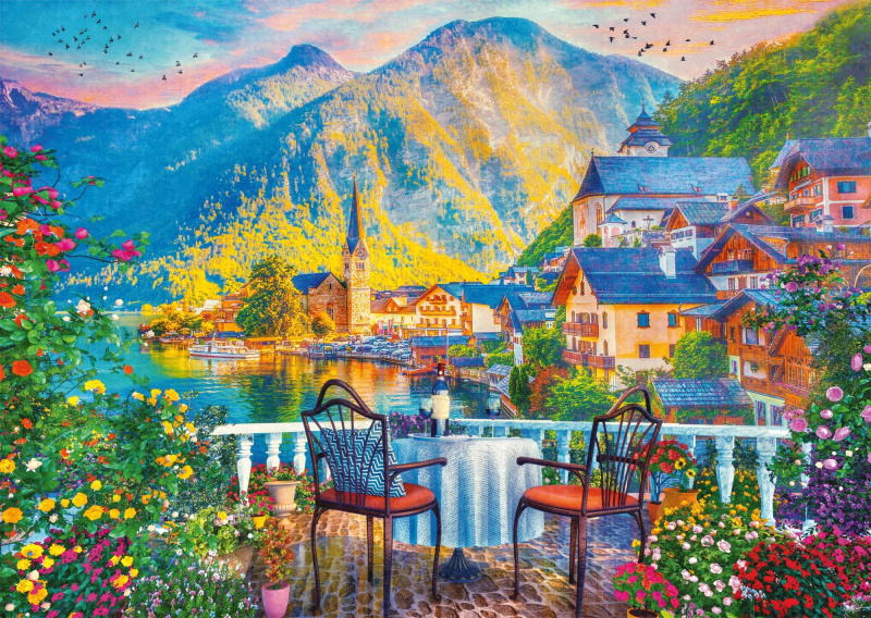 SCHMIDT Malebný Hallstatt 1000 dílků