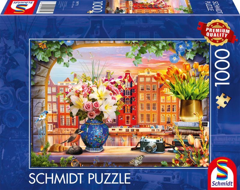 SCHMIDT Návštěva Amsterdamu 1000 dílků