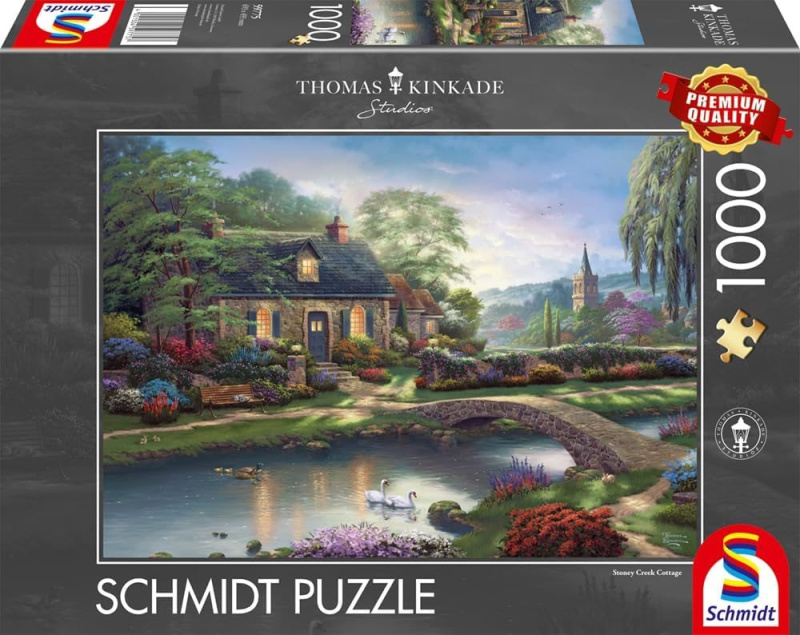Puzzle Chalupa Stoney Creek 1000 dílků