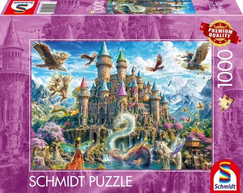 Puzzle Pohádkový zámek 1000 dílků