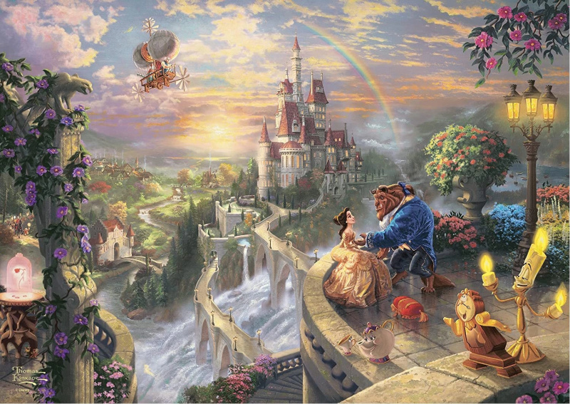 SCHMIDT v plechové krabičce Disney: Kráska a zvíře 500 dílků