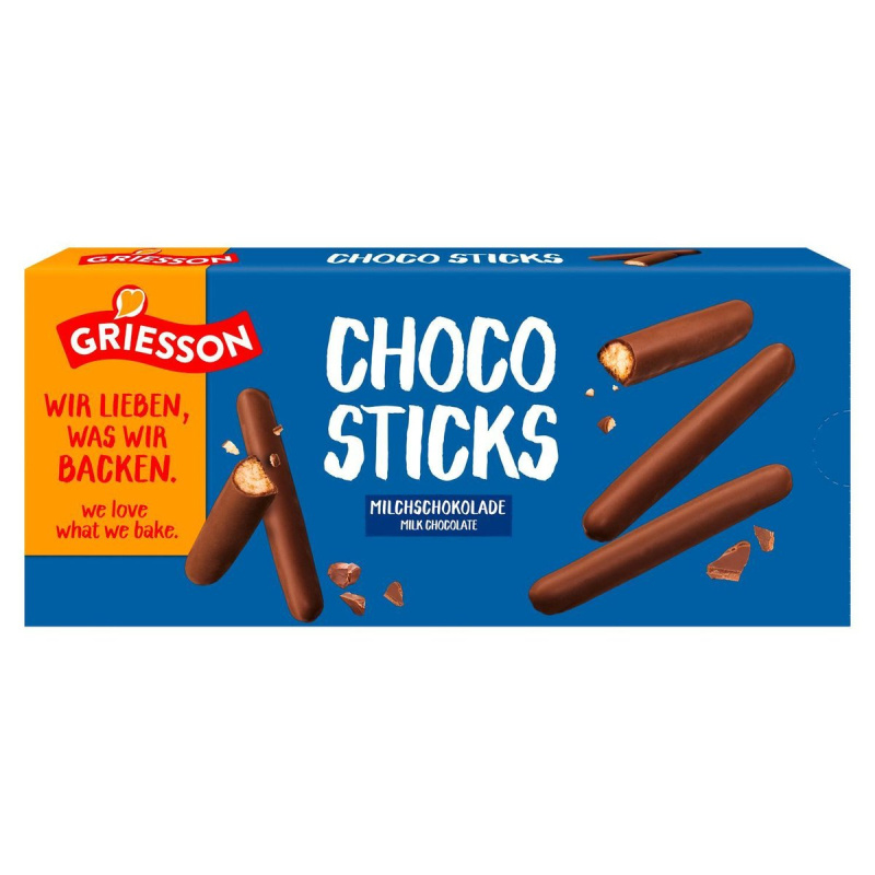 Griesson Čokoládové tyčinky s mléčnou čokoládou